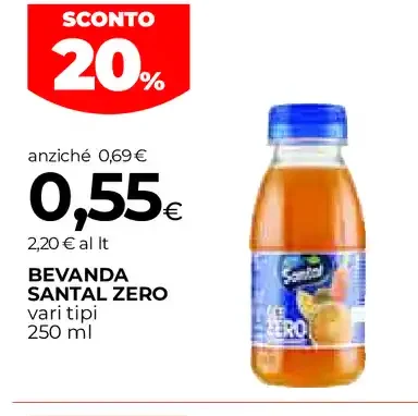 Bevanda Santal Zero