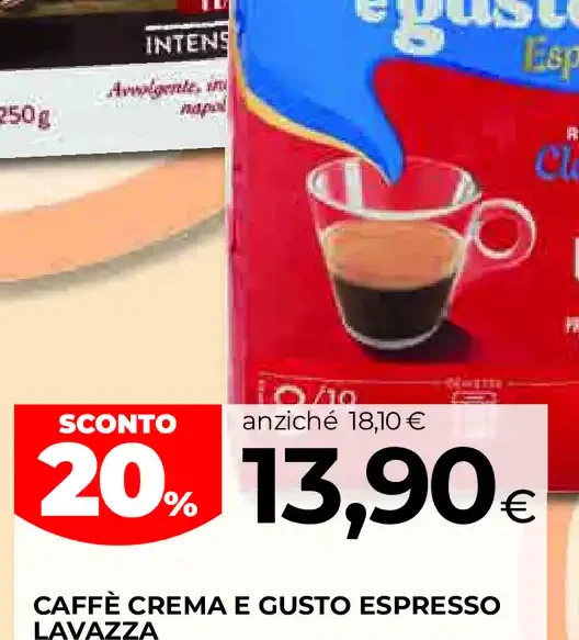 Caffè Crema e Gusto Espresso Lavazza