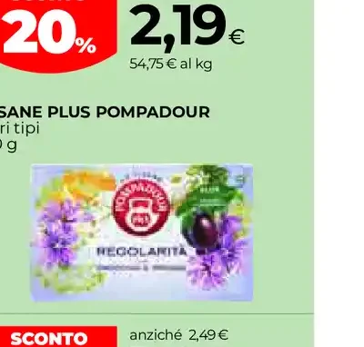 Tisane Plus Pompadour