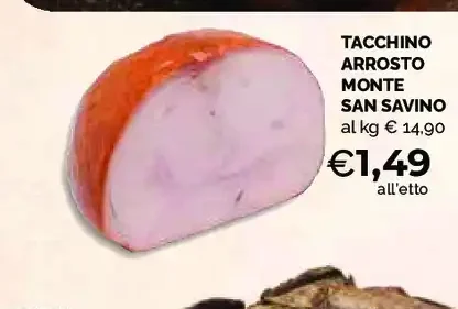 Tacchino arrosto Monte San Savino