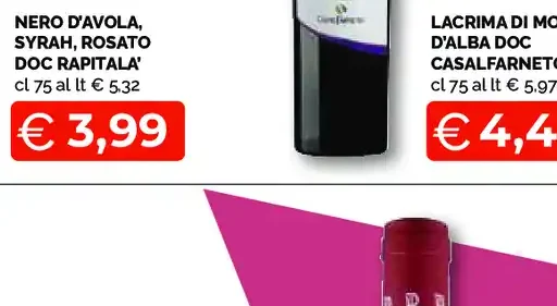 Nero d'Avola Syrah Rosato DOC Rapitala'