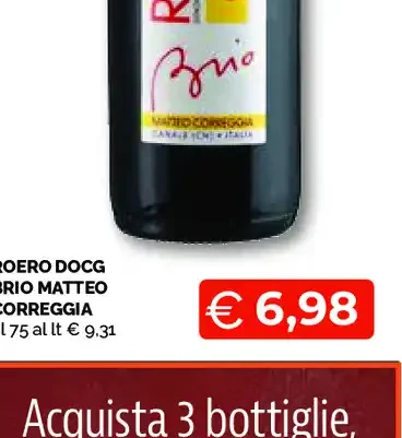 Roero DOCG Brio Matteo Correggia