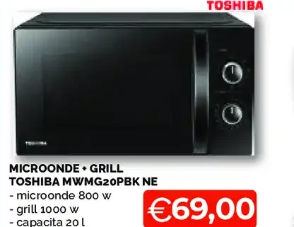 Microonde grill Toshiba