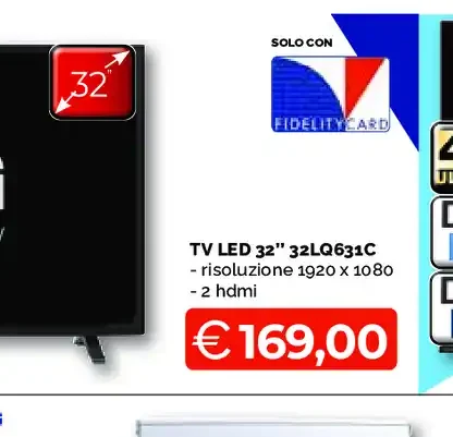 TV LED LG 32LQ631C