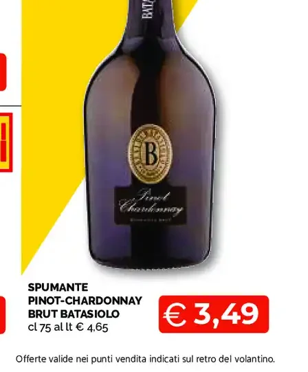 Spumante Pinot-Chardonnay Brut Batasiolo