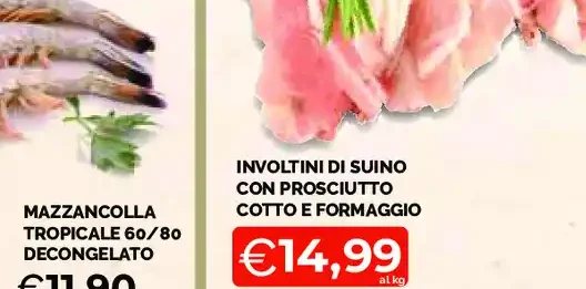 Mazzancolla tropicale 60/80 decongelato