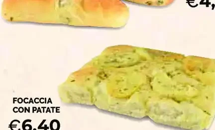 Focaccia con patate