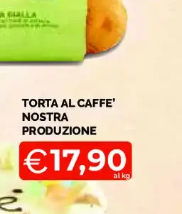 Torta al caffè Nostra produzione