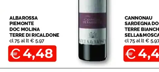 Albarossa Piemonte DOC Molina Terre di Ricaldone