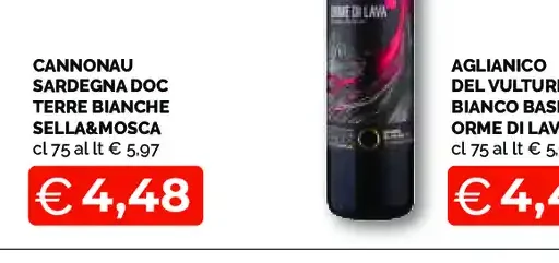 Cannonau Sardegna DOC Terre Bianche Sella&Mosca