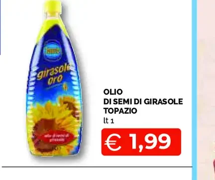 Olio di semi di girasole Topazio