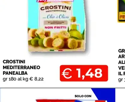 Crostini mediterraneo PanAlba