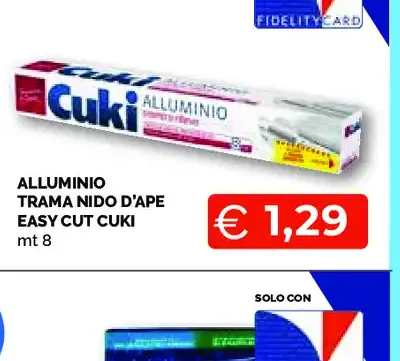 Alluminio trama nido d'ape Easy Cut Cuki