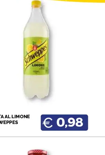 Bibita al limone Schweppes