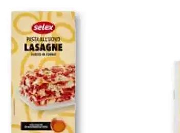 Pasta all'uovo lasagne