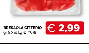 Bresaola Citterio