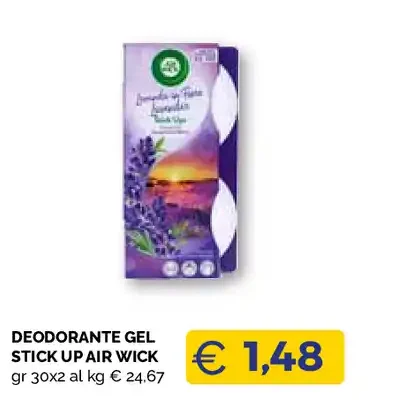 Deodorante gel stick