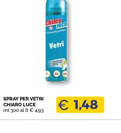 Spray per vetri