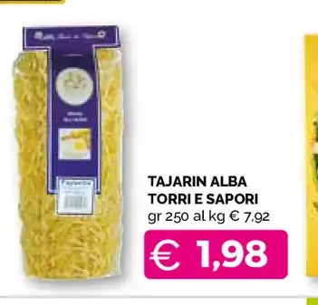 Tajarin Alba T1 Tosi