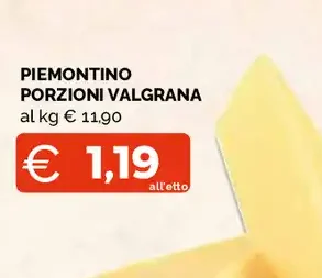 Piemontino porzioni Valgrana