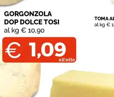 Gorgonzola DOP dolce Tosi