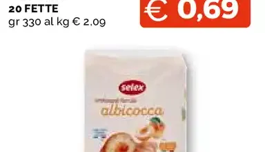Pancarrè 20 fette