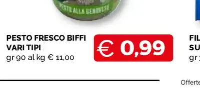 Pesto fresco Biffi vari tipi