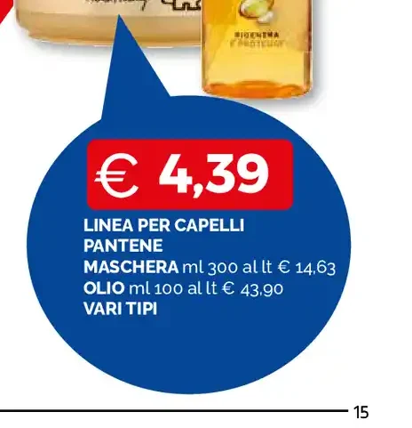 Linea per capelli Pantene