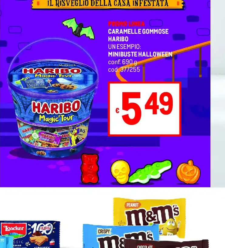 Caramelle gommose Haribo