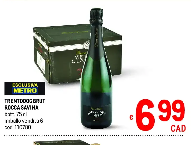 Trentodoc Brut Rocca Savina