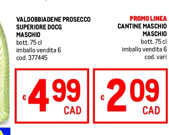 Valdobbiadene Prosecco Superiore DOCG Maschio