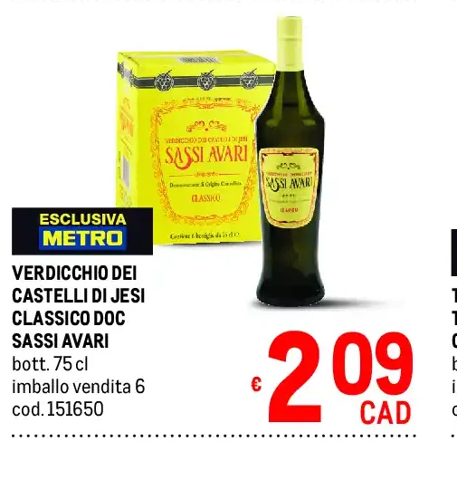 Verdicchio dei Castelli di Jesi Classico DOC Sassi Avari