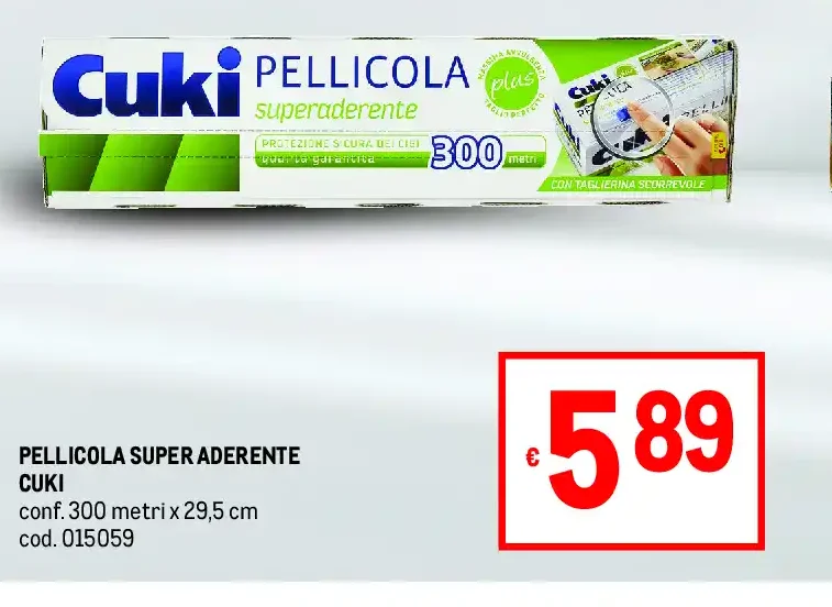Pellicola superaderente Cuki
