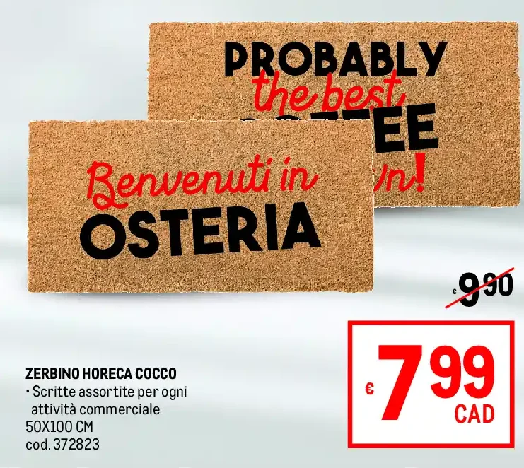 Zerbino Horeca cocco