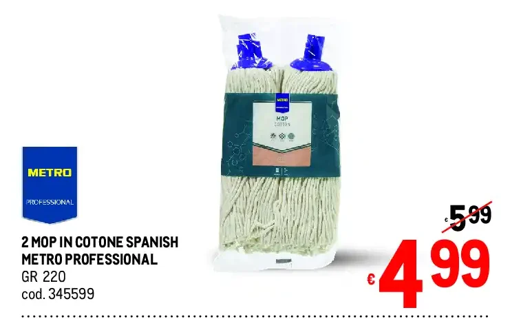 Mop in cotone Spanish