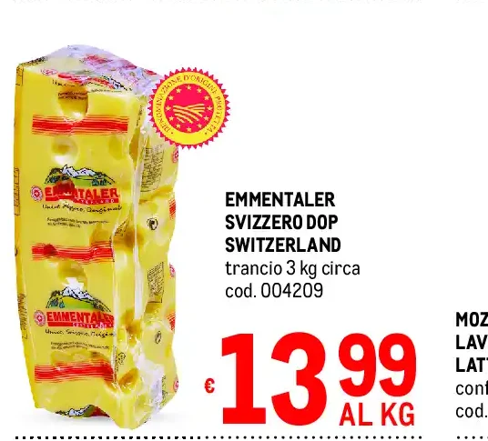 Emmentaler svizzero DOP