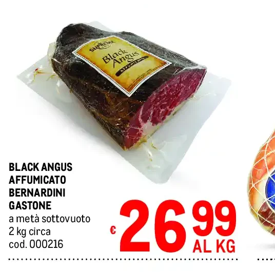 Black Angus affumicato