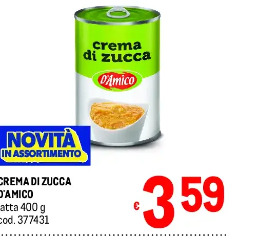 Crema di zucca D'Amico