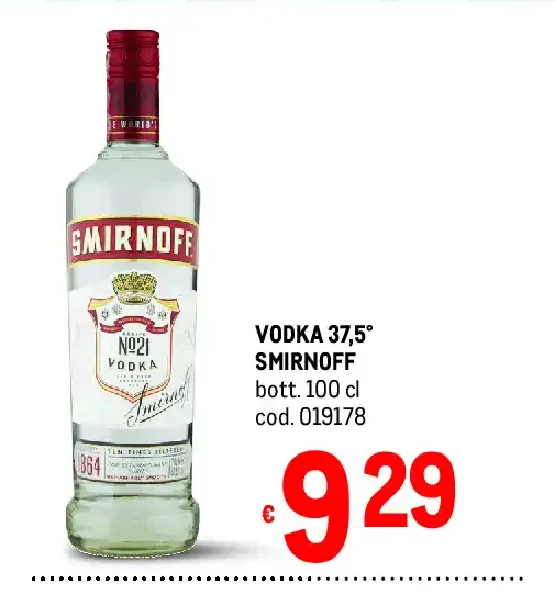 Vodka Smirnoff
