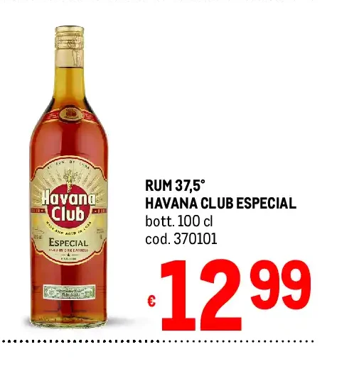 Rum Havana Club Especial
