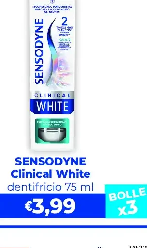 Dentifricio Clinical White