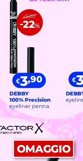 Debby 100% Precision eyeliner penna