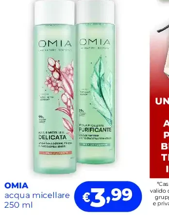 Omia acqua micellare