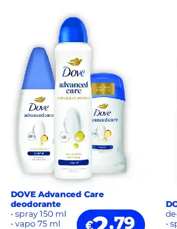 Dove Advanced Care deodorante