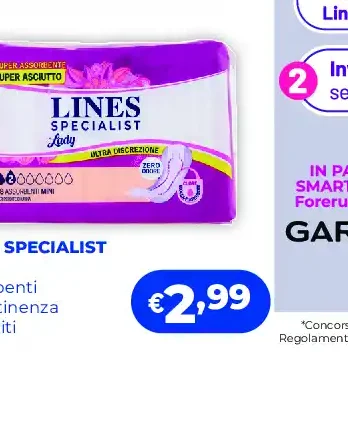 Lines Specialist Lady