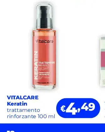 Vitalcare Keratin trattamento rinforzante