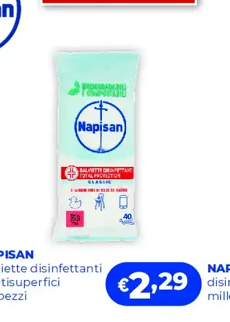 Salviette disinfettanti