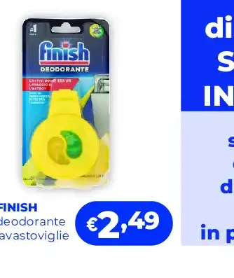 Finish deodorante lavastoviglie