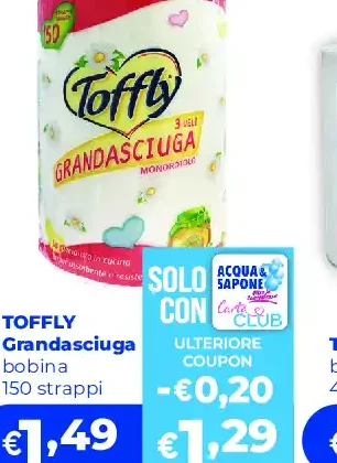 Tofly Grandasciuga bobina