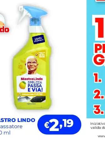 Mastro Lindo sgrassatore